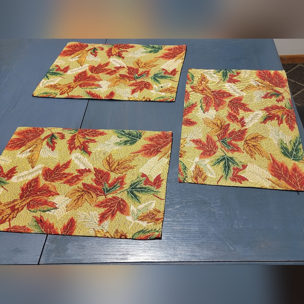 Fall Dinner Place Mats